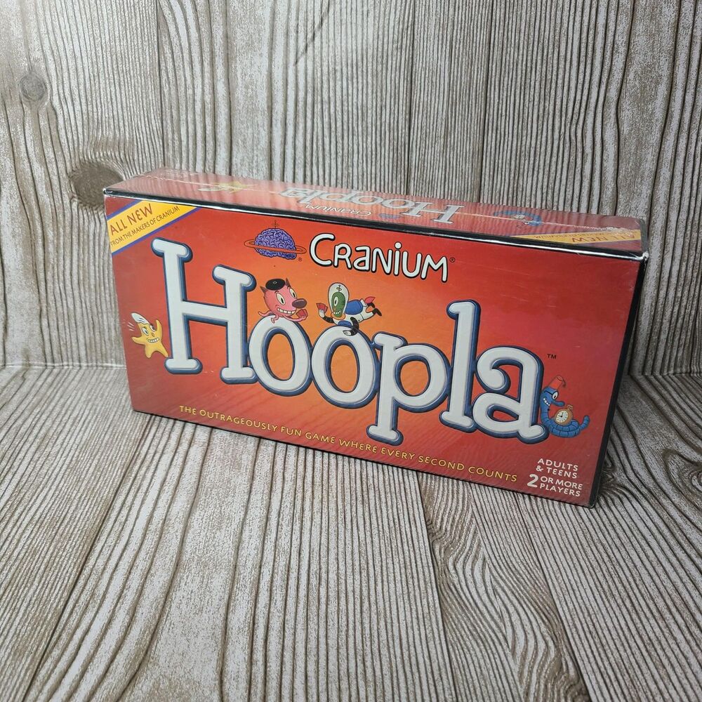 Resealed - Cranium Hoopla Card 2002 Edition Game Adult & Teens 2+ Players